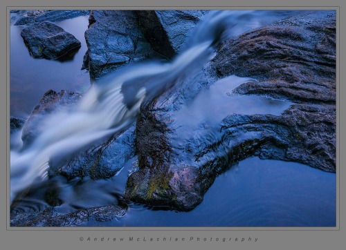 River Detail on the Rosseau River - Nikon D800, Nikon 18-35mm, ISO 800, f16 @ 30 seconds