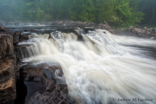 Petawawa River - Algonquin Provincial Park Nikon D800, Nikon 18-35mm lens @ 18mm ISO 100, f22 @ 0.6 sec Nikon Polarizing Filter
