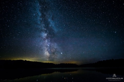 Milky Way, Horseshoe Lake, Parry Sound, Ontario
